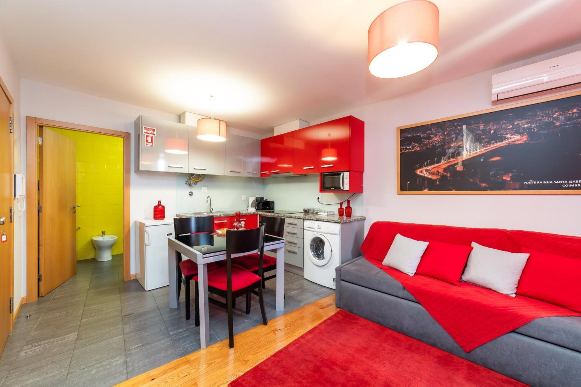 Casas Da Alegria Apartment Коимбра Стая снимка